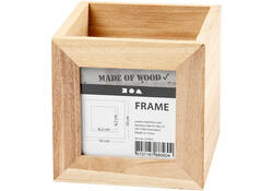 Pennenbakje Creativ Company 10x10x10cm hout