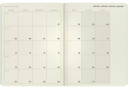Agenda 2026 Lannoo bureau A5 QC Colour 7dagen/2pagina's blauw