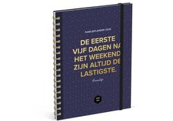 Familieagenda 2026 Lannoo 180x240 Mama Baas 7dagen/2pagina's