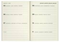 Agenda 2026 Lannoo pocket Flowers Bouquet 7dagen/2pagina's roze