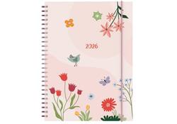 Agenda 2026 Lannoo bureau 170x230 Fragile 7dagen/2pagina's roze
