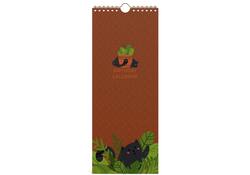 Verjaardagskalender Lannoo 130x325 Cats