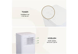 Airconditioning BRASQ MAC9000 9000 BTU wit