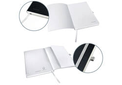 Notitieboek Leitz Style A5 lijn 160 pagina's 100gr zwart