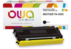 Toner OWA alternatief tbv Brother TN-2005 zwart jumbo