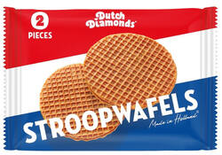 Stroopwafels Dutch Diamonds duopack 80 gram