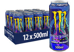 Energiedrank monster full throttle suikervrij blik 500ml