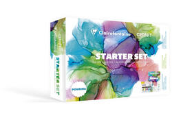 Alcoholinkt Clairefontaine & Cernit starterset 8-delig