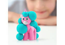 Klei Hey Clay eenhoorn set à 3 delen