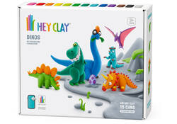 Klei Hey Clay dinos set à 15 delen