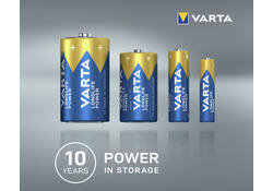 Batterij Varta Longlife Power 2x D