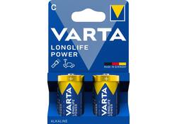 Batterij Varta Longlife Power 2x C