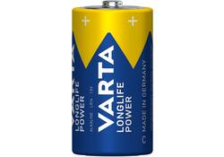 Batterij Varta Longlife Power 2x C