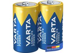 Batterij Varta Longlife Power 2x C