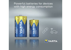 Batterij Varta Longlife Power 2x C