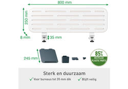 Ergo Mobiele thuiswerkplek set Leitz pakket 1