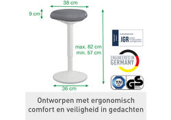 Ergo Elektrische thuiswerkplek set Leitz pakket 2
