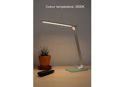 Bureaulamp Unilux Popy led wit
