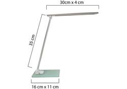 Bureaulamp Unilux Popy led wit