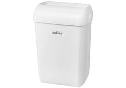 Afvalbak Satino open inworp 43 liter wit 332570