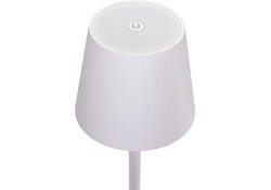Tafellamp Securit Feline LED oplaadbaar dimbaar wit