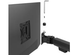 Monitorarm Neomounts NERO 3 schermen DS60 27 inch zwart