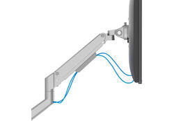 Monitorarm Neomounts NEXT Slim 1 scherm 35 inch zilver