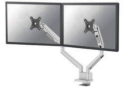 Monitorarm Neomounts NEXT Slim 2 schermen 32 inch zilver