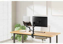 Monitorarm + laptophouder Neomounts NEXT DS20 17-27'' zwart