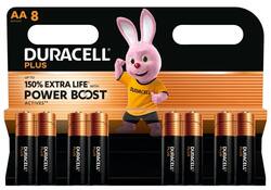 Batterij Duracell Plus Powerboost 8x AA