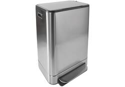 Pedaalemmer Desq 40 liter rvs zilver