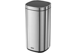 Afvalbak Desq Touch 50 liter RVS zilver