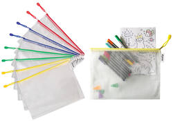Opbergtas Djois met rits A4 assorti