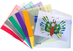 Enveloptas Djois Color Collection A5 horizontaal assorti