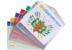 Enveloptas Djois Color Collection A5 horizontaal assorti