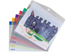 Enveloptas Djois Color Collection A4 horizontaal assorti