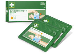 Brandwondenkompres Cederroth 10x10cm 2 stuks