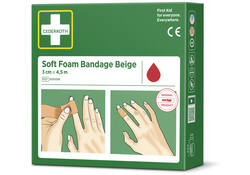 Bandage Cederroth Soft Foam 3cmx4,5m beige