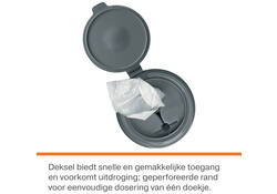 Whiteboardreinigingsdoekjes Nobo plasticvrij 100 stuks