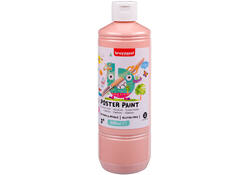 Plakkaatverf Bruynzeel fles à 500ml beige roze
