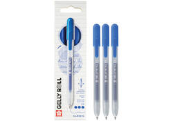 Gelschrijver Sakura Gelly Roll Classic 08 klikfunctie set à 3 stuks blauw