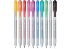 Gelschrijver Sakura Gelly Roll Metallic 08 klikfunctie set à 10 kleuren