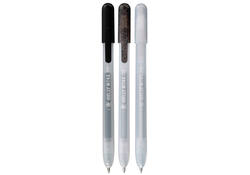 Gelschrijver Sakura Gelly Roll Special 08 klikfunctie set à 3 kleuren zilver