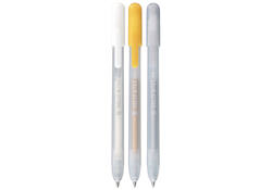 Gelschrijver Sakura Gelly Roll Special 08 klikfunctie set à 3 kleuren goud