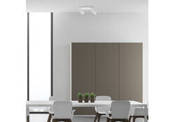 Plafondspot Integral Siena 2 spot IP20 GU10 wit