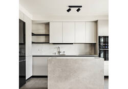 Plafondspot Integral Siena 2 spot IP20 GU10 zwart