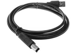 Kabel ACT USB USB-B 2.0 M zwart 1.8 meter