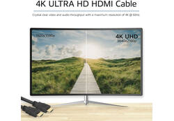 Kabel ACT HS v2.0 HDMI-A male - HDMI-A male (AWG30) 1 meter