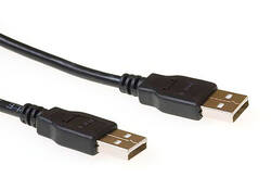 Kabel ACT USB 2.0 A male - USB A male 3 meter