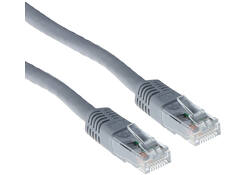 Kabel ACT U/UTP CAT6 patchkabel RJ45 Grijs 0.5 meter